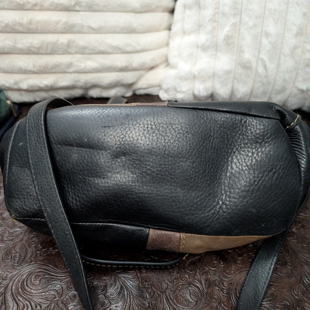 Fossil Multicolor Patchwork Leather Shoulder Bag - image 8